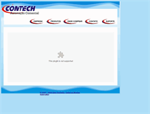 Tablet Screenshot of contech10.com.br